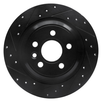 DFC® - Premium Drilled and Slotted Rear Driver Side Brake Rotor