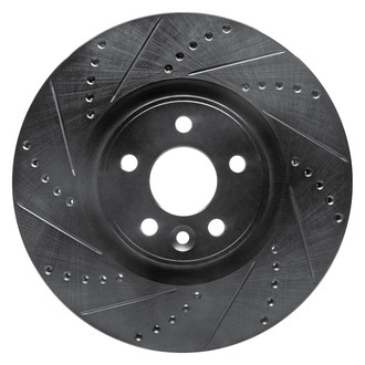DFC® - Premium Drilled and Slotted Front Driver Side Brake Rotor