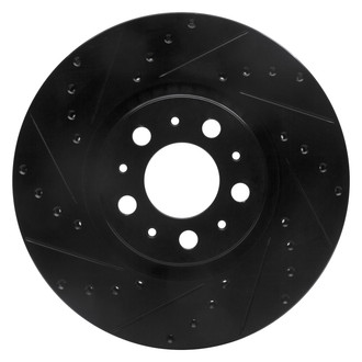 DFC® - Premium Drilled and Slotted Front Driver Side Brake Rotor