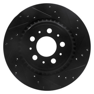 DFC® - Premium Drilled and Slotted Rear Passenger Side Brake Rotor
