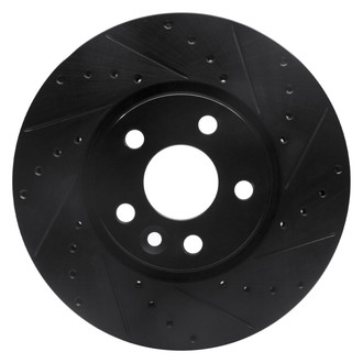 DFC® - Premium Drilled and Slotted Front Passenger Side Brake Rotor