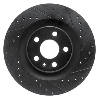 DFC® - Premium Drilled and Slotted Rear Passenger Side Brake Rotor