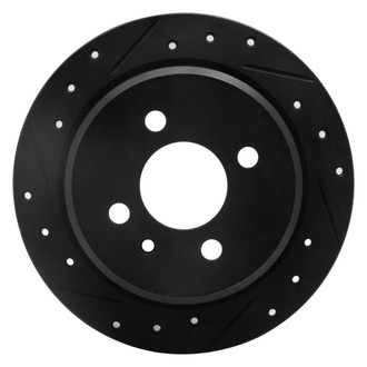 DFC® - Premium Drilled and Slotted Rear Driver Side Brake Rotor