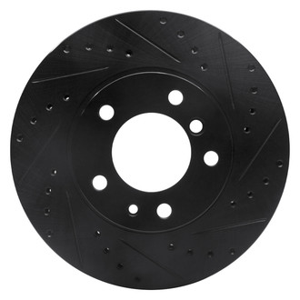 DFC® - Premium Drilled and Slotted Front Passenger Side Brake Rotor