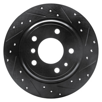 DFC® - Premium Drilled and Slotted Rear Passenger Side Brake Rotor