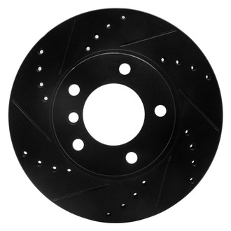 DFC® - Premium Drilled and Slotted Front Driver Side Brake Rotor