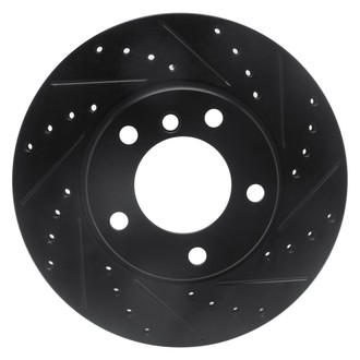 DFC® - Premium Drilled and Slotted Front Passenger Side Brake Rotor