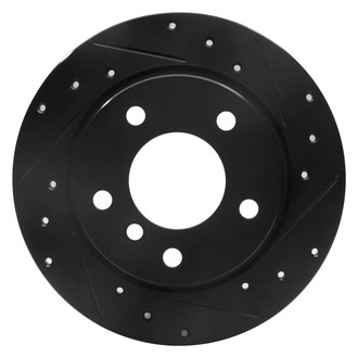 DFC® - Premium Drilled and Slotted Rear Passenger Side Brake Rotor