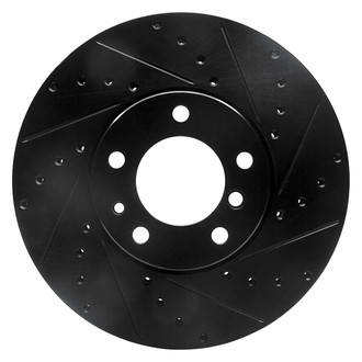 DFC® - Premium Drilled and Slotted Front Passenger Side Brake Rotor
