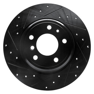 DFC® - Premium Drilled and Slotted Rear Driver Side Brake Rotor