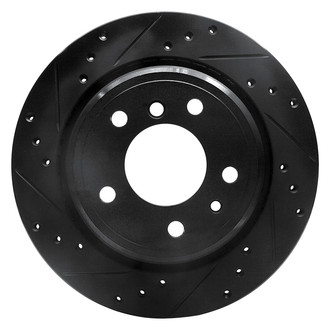 DFC® - Premium Drilled and Slotted Rear Driver Side Brake Rotor
