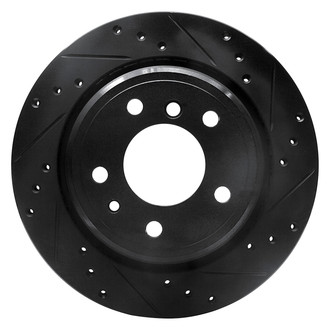 DFC® - Premium Drilled and Slotted Rear Passenger Side Brake Rotor