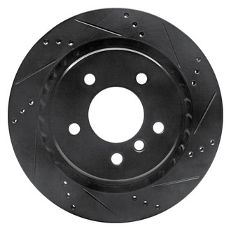 DFC® - Premium Drilled and Slotted Rear Driver Side Brake Rotor