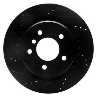 DFC® - Premium Drilled and Slotted Rear Passenger Side Brake Rotor