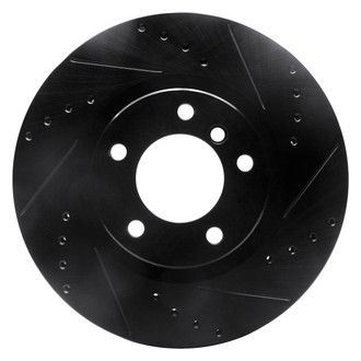 DFC® - Premium Drilled and Slotted Front Driver Side Brake Rotor
