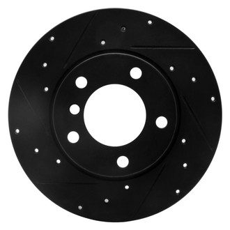 DFC® - Premium Drilled and Slotted Front Driver Side Brake Rotor