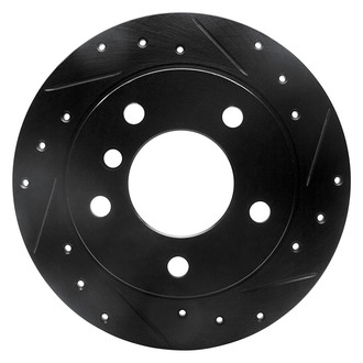 DFC® - Premium Drilled and Slotted Rear Passenger Side Brake Rotor