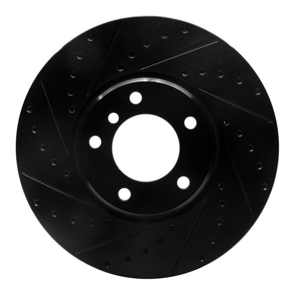 DFC® - Premium Drilled and Slotted Front Brake Rotor