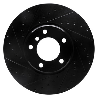 DFC® - Premium Drilled and Slotted Front Driver Side Brake Rotor