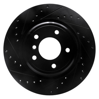 DFC® - Premium Drilled and Slotted Rear Driver Side Brake Rotor