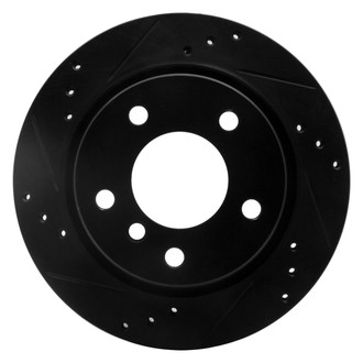 DFC® - Premium Drilled and Slotted Rear Driver Side Brake Rotor