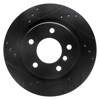 DFC® - Premium Drilled and Slotted Rear Driver Side Brake Rotor
