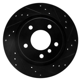 DFC® - Premium Drilled and Slotted Rear Passenger Side Brake Rotor