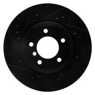 DFC® - Premium Drilled and Slotted Front Driver Side Brake Rotor