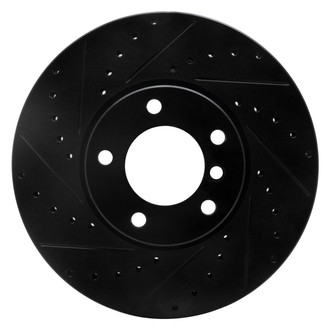 DFC® - Premium Drilled and Slotted Front Driver Side Brake Rotor