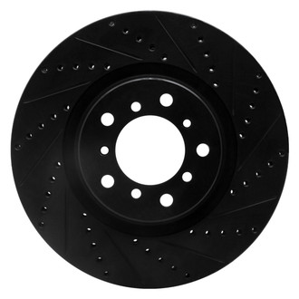 DFC® - Premium Drilled and Slotted Front Driver Side Brake Rotor