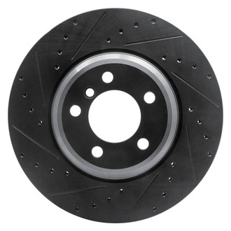 DFC® - Premium Drilled and Slotted Front Driver Side Brake Rotor