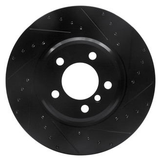DFC® - Premium Drilled and Slotted Front Passenger Side Brake Rotor