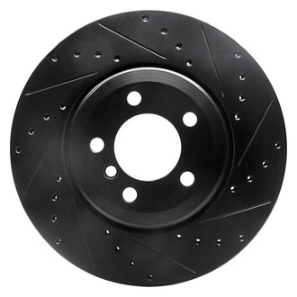 DFC® - Premium Drilled and Slotted Rear Passenger Side Brake Rotor