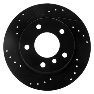 DFC® - Premium Drilled and Slotted Rear Driver Side Brake Rotor