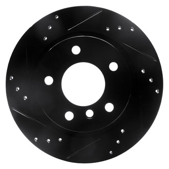 DFC® - Premium Drilled and Slotted Rear Driver Side Brake Rotor