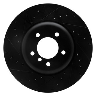 DFC® - Premium Drilled and Slotted Front Driver Side Brake Rotor