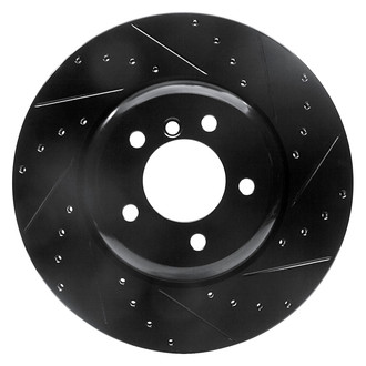 DFC® - Premium Drilled and Slotted Front Passenger Side Brake Rotor