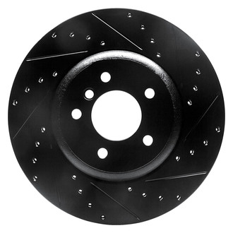 DFC® - Premium Drilled and Slotted Rear Passenger Side Brake Rotor