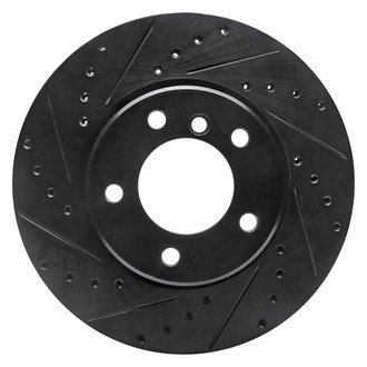 DFC® - Premium Drilled and Slotted Front Driver Side Brake Rotor