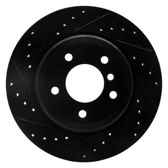 DFC® - Premium Drilled and Slotted Rear Driver Side Brake Rotor