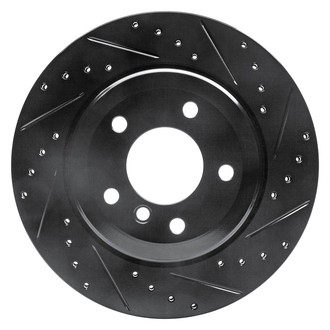 DFC® - Premium Drilled and Slotted Rear Passenger Side Brake Rotor