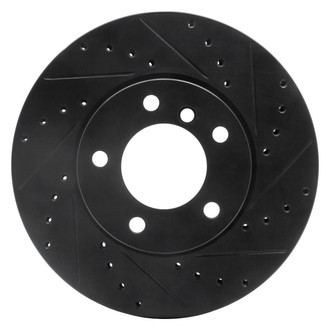 DFC® - Premium Drilled and Slotted Front Passenger Side Brake Rotor