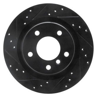 DFC® - Premium Drilled and Slotted Rear Driver Side Brake Rotor