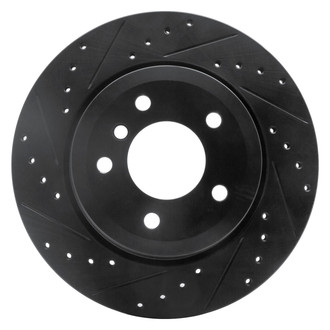 DFC® - Premium Drilled and Slotted Rear Driver Side Brake Rotor