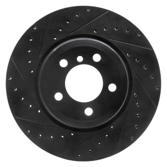 DFC® - Premium Drilled and Slotted Rear Driver Side Brake Rotor