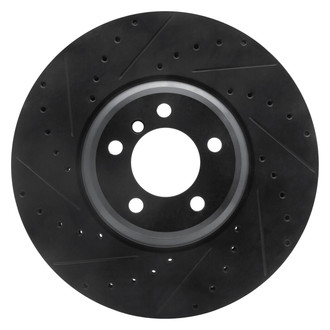 DFC® - Premium Drilled and Slotted Front Driver Side Brake Rotor