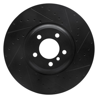 DFC® - Premium Drilled and Slotted Front Passenger Side Brake Rotor