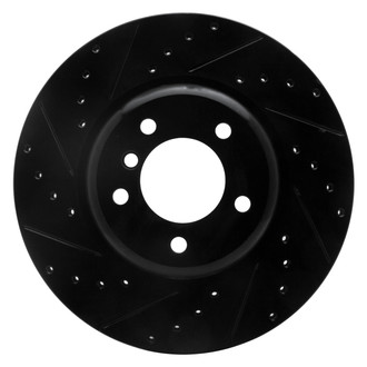 DFC® - Premium Drilled and Slotted Front Driver Side Brake Rotor