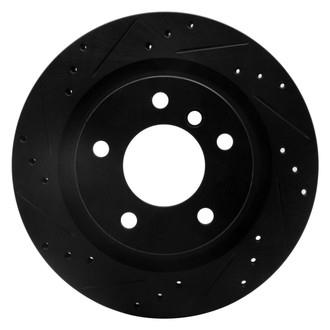 DFC® - Premium Drilled and Slotted Rear Driver Side Brake Rotor