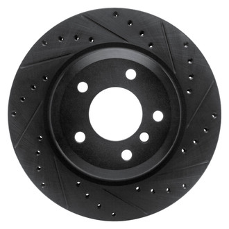 DFC® - Premium Drilled and Slotted Rear Passenger Side Brake Rotor